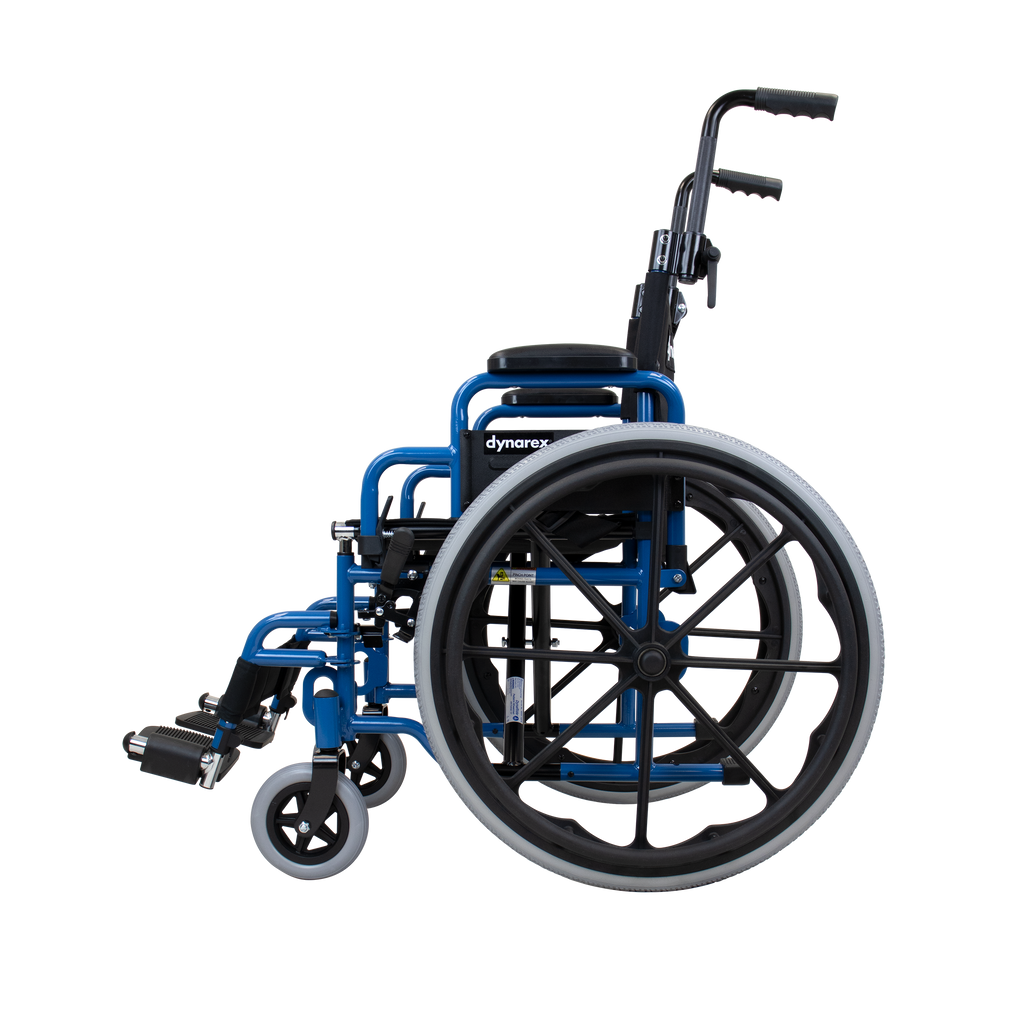Dynarex DynaRide Pediatric Wheelchair with Foot Rest - Best Medical Devices from Dynarex - Shop now at AED Professionals