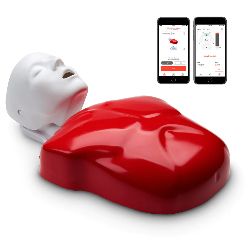Basic Buddy+ Powered by Heartisense CPR Manikin - Best CPR Training Supplies from Nasco Healthcare - Shop now at AED Professionals