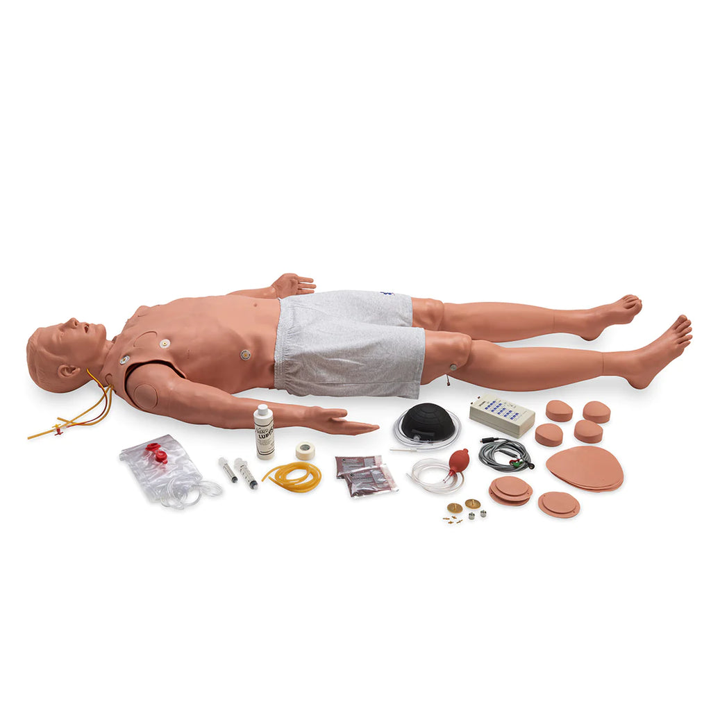 Stat Manikin With Deluxe Airway Management Head - Best Training Supplies from Nasco Healthcare - Shop now at AED Professionals