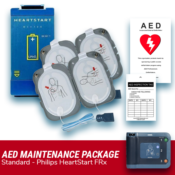Philips FRx AED Electrode Maintenance Package AED Professionals
