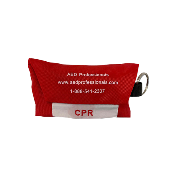 CPR Shield Pocket Keychain with Gloves - Best CPR Administration Supplies from AED Professionals - Shop now at AED Professionals