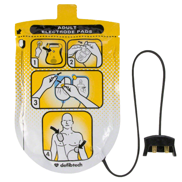 Defibtech Lifeline/Lifeline Auto AED Electrode Pads - Best Automated External Defibrillators from Defibtech - Shop now at AED Professionals