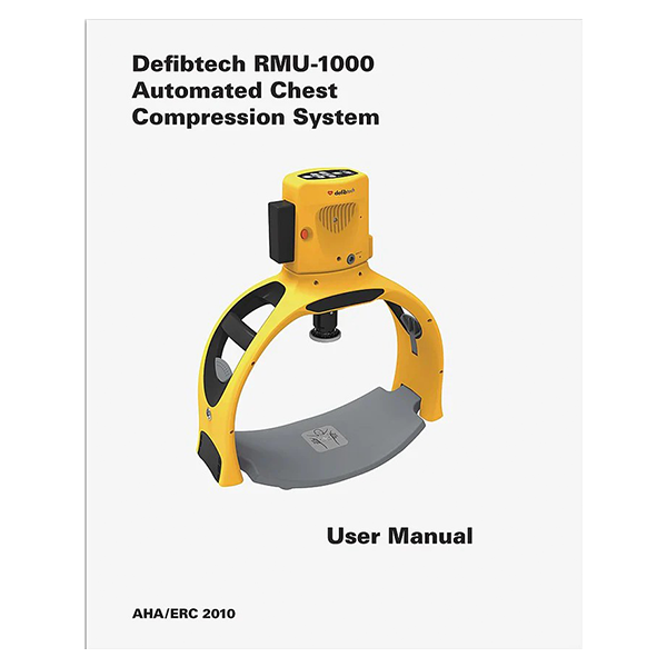 Defibtech Lifeline ARM User Manual, English - Best Automated Chest Compression from Defibtech - Shop now at AED Professionals