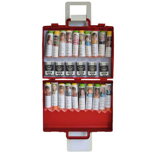 School Nurse's Office 20 Unit Allergy Emergency Supply Case AED