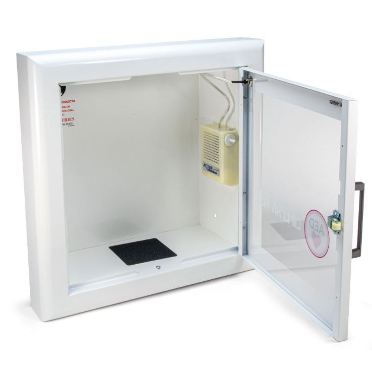 Physio-Control LIFEPAK AED Cabinet, Semi-Recessed with Alarm - Best  from Physio-Control/Stryker - Shop now at AED Professionals