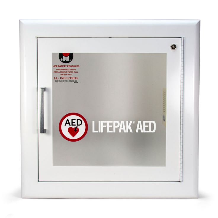 Physio-Control LIFEPAK AED Cabinet, Semi-Recessed with Alarm - Best  from Physio-Control/Stryker - Shop now at AED Professionals