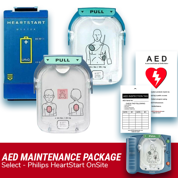 Philips HeartStart Onsite AED Electrode Pad & Battery Maintenance Package - Best  from Philips Healthcare - Shop now at AED Professionals