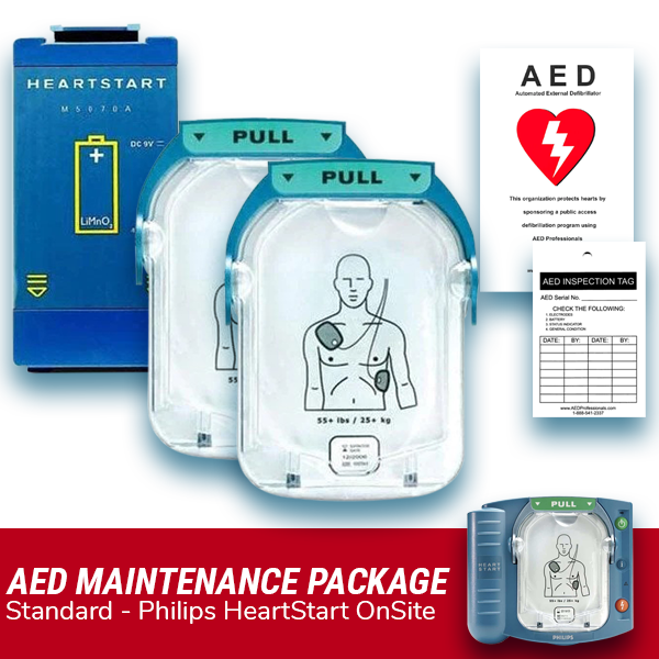 Philips HeartStart Onsite AED Electrode Pad & Battery Maintenance Package - Best  from Philips Healthcare - Shop now at AED Professionals