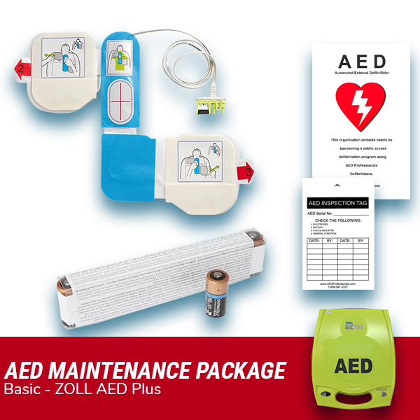ZOLL AED Plus Electrode Pad & Battery Maintenance Package - Best  from ZOLL - Shop now at AED Professionals