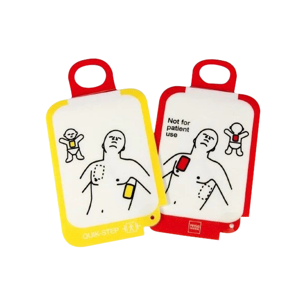 Physio-Control/Stryker LIFEPAK CR2 AED Training Electrodes, 5 Pairs - Best Automated External Defibrillators from Physio-Control/Stryker - Shop now at AED Professionals