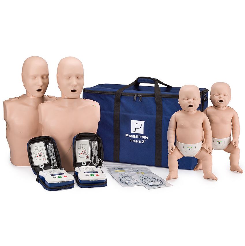 Prestan TAKE2 Kit with CPR Feedback - Best Training Supplies from Prestan - Shop now at AED Professionals