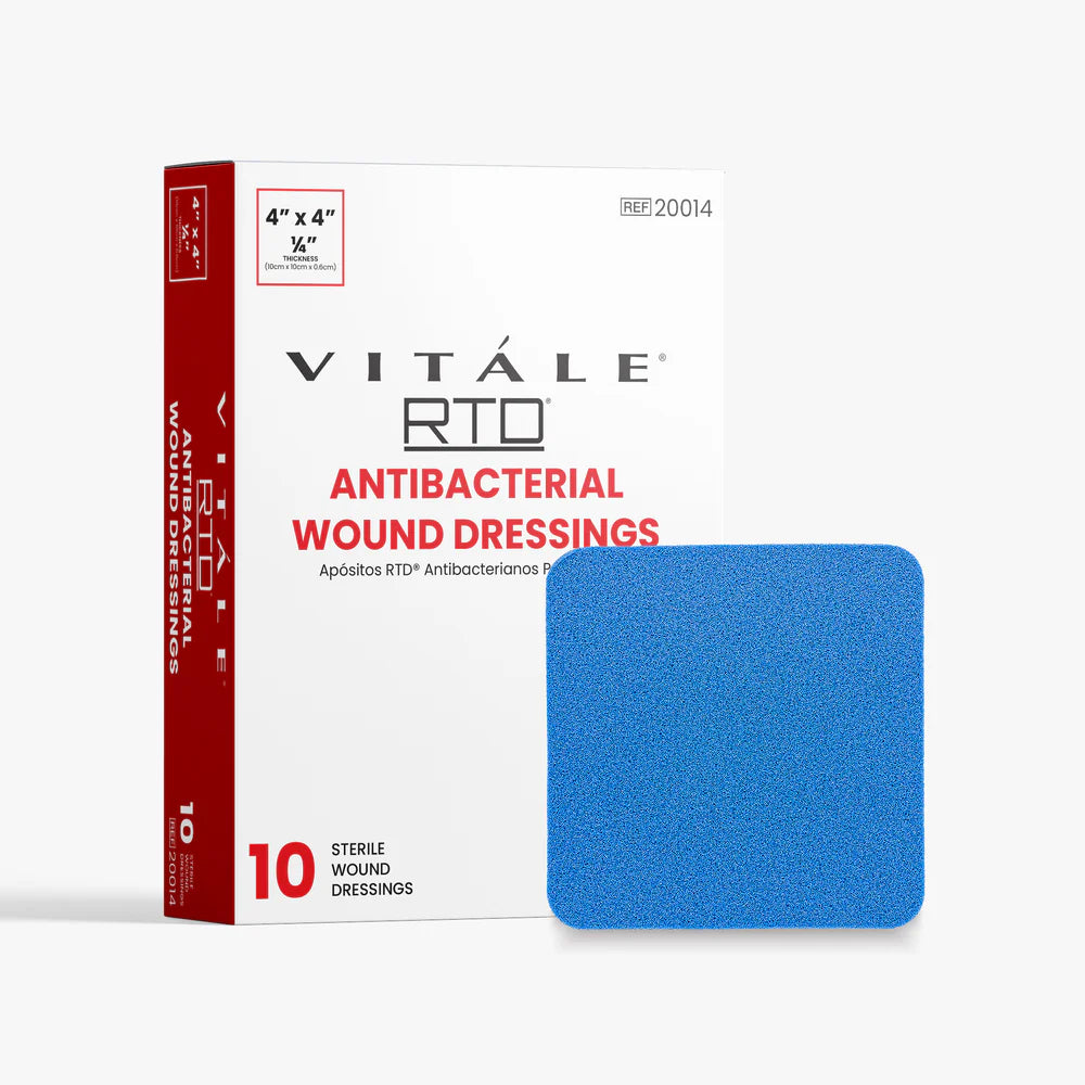Vitále RTD Antibacterial Wound Dressings