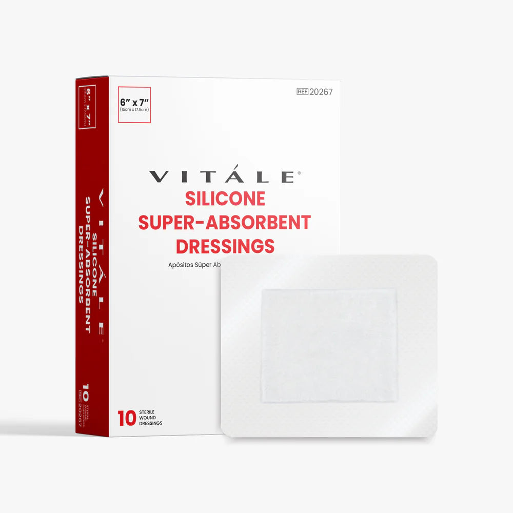 Vitále Silicone Super-Absorbent Dressings