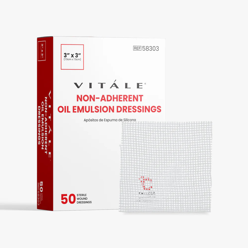 Vitále Non-Adherent Oil Emulsion Dressings
