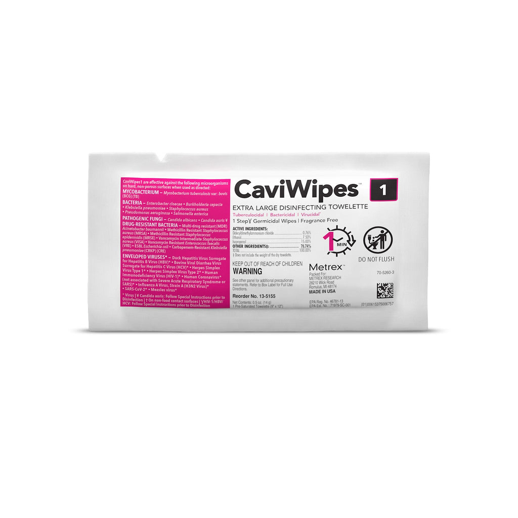 Metrex CaviWipes1 XL Surface Disinfectant - Best  from Metrex - Shop now at AED Professionals
