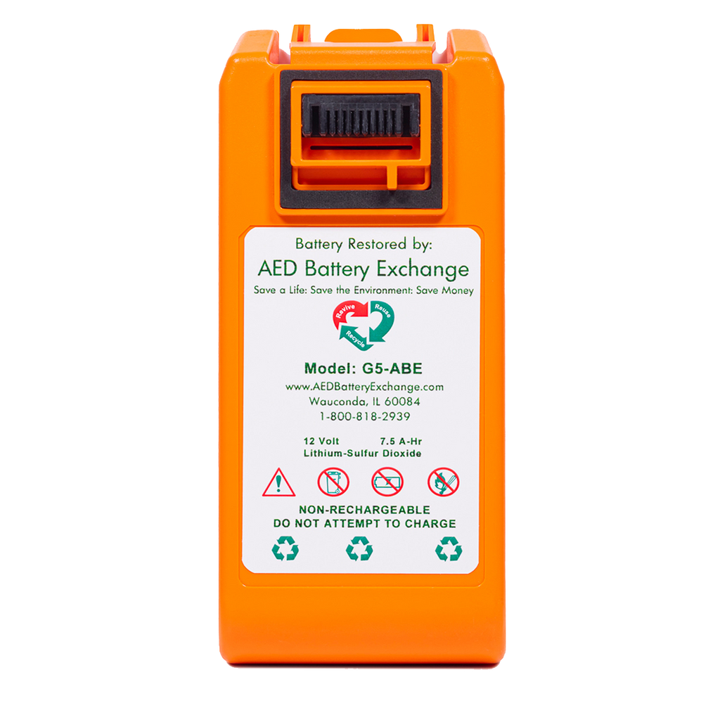 ReCelled Cardiac Science Powerheart G5 AED Battery - Best Medical Devices from AED Battery Exchange - Shop now at AED Professionals