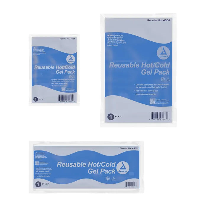 Dynarex Reusable Hot and Cold Gel Packs - Best First Aid from Dynarex - Shop now at AED Professionals
