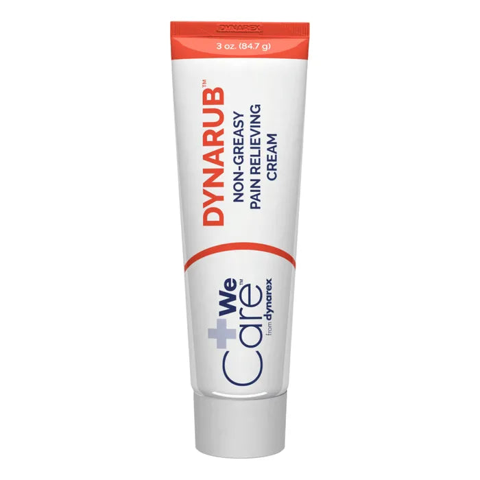 Dynarex DynaRub Cream 3 Oz. Tube Case - Best Pain Relief from Dynarex - Shop now at AED Professionals