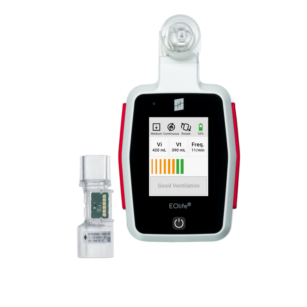 30 FlowSense Sensors + EOlife Device Bundle - Best CPR Administration Supplies from Archeon - Shop now at AED Professionals