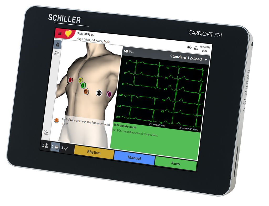 Cardiovit FT-1 - Best Medical Devices from Schiller - Shop now at AED Professionals