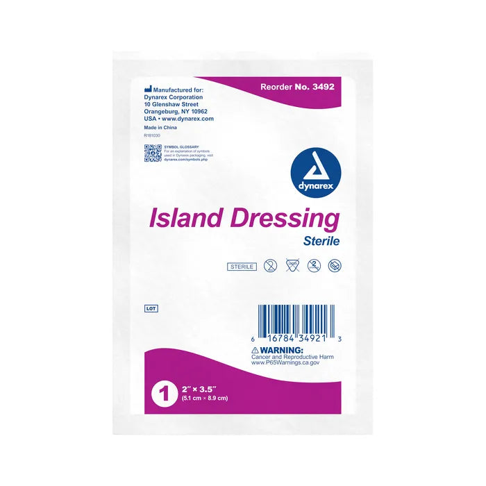 Dynarex Island Dressings - Sterile - Best Medical Devices from Dynarex - Shop now at AED Professionals