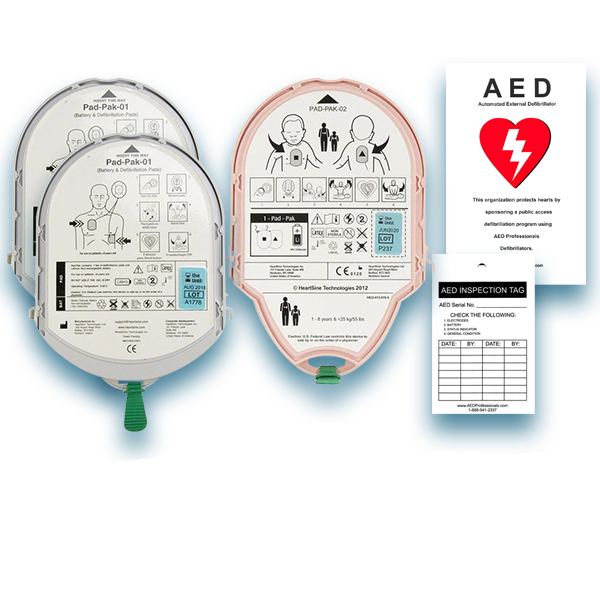 HeartSine Samaritan PAD AED Pad-Pak Maintenance Package