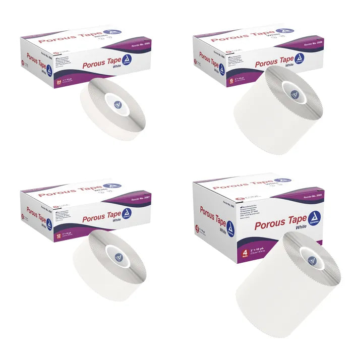 Dynarex Porous Tape: Medical-grade adhesive tape, ideal for wound dressings and secure bandaging