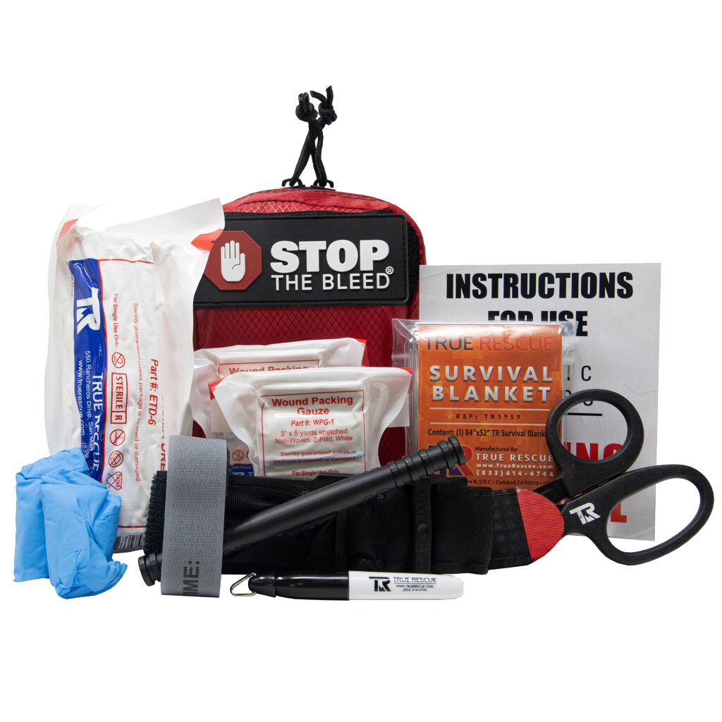 Standard STOP THE BLEED Kit - Best Rescue Products from Cubix Safety - Shop now at AED Professionals