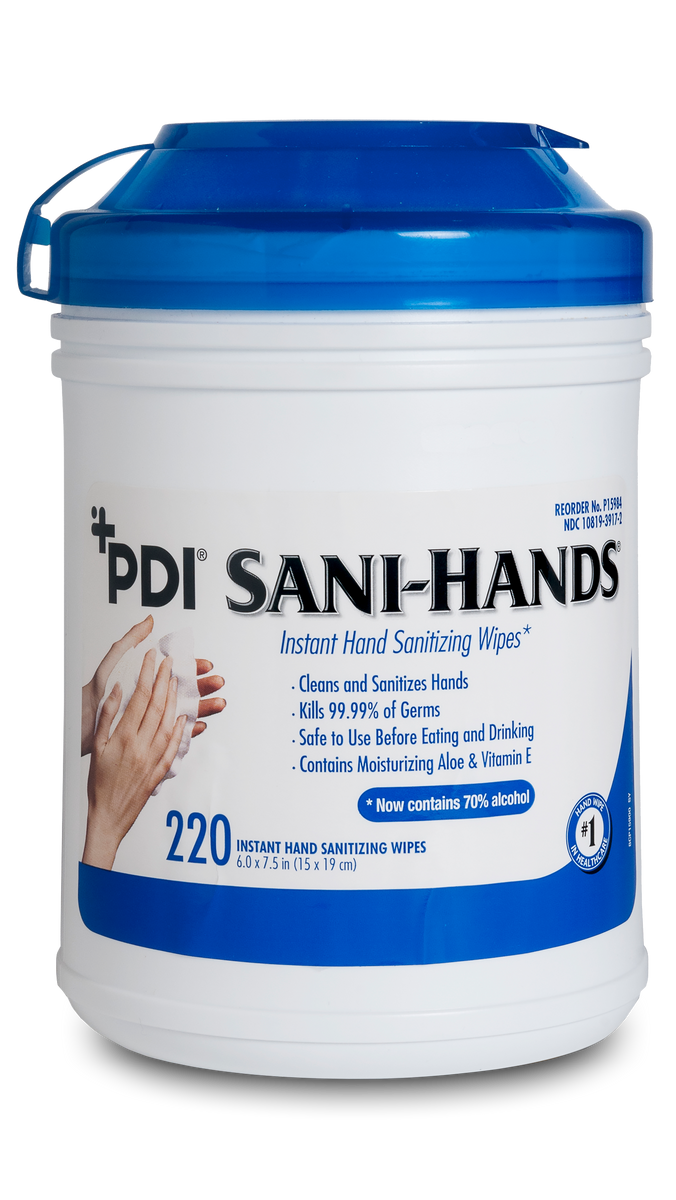 Sani-Hands Instant Hand Sanitizing Wipes | AED Professionals