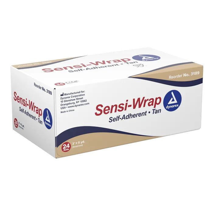 Dynarex Sensi-Wrap Adherent Bandage Rolls Latex-Free - Best First Aid from Dynarex - Shop now at AED Professionals