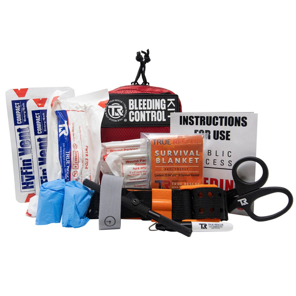 Bleeding Control Items Bleeding Control Kits | STOP THE BLEED Trauma Supplies – AED ...