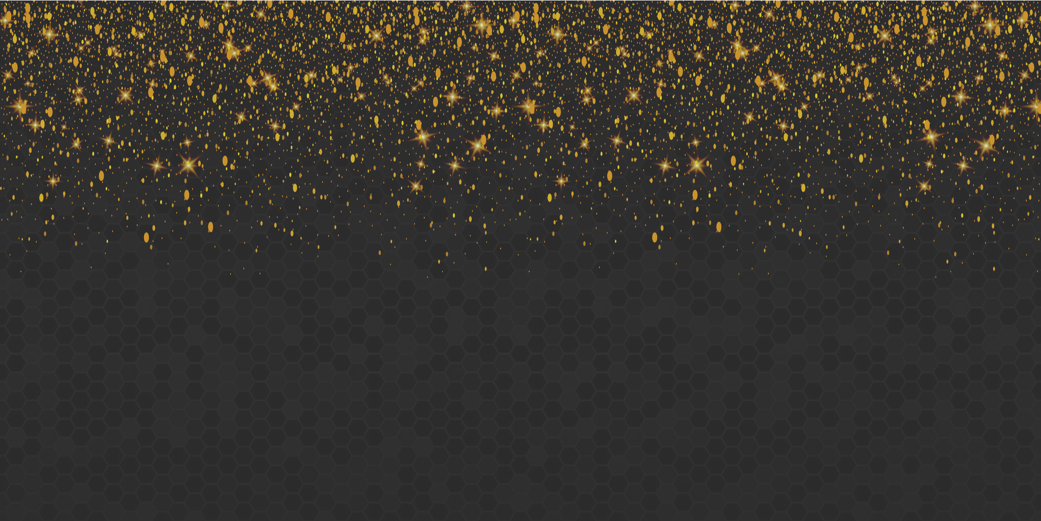 Black and gold background banner