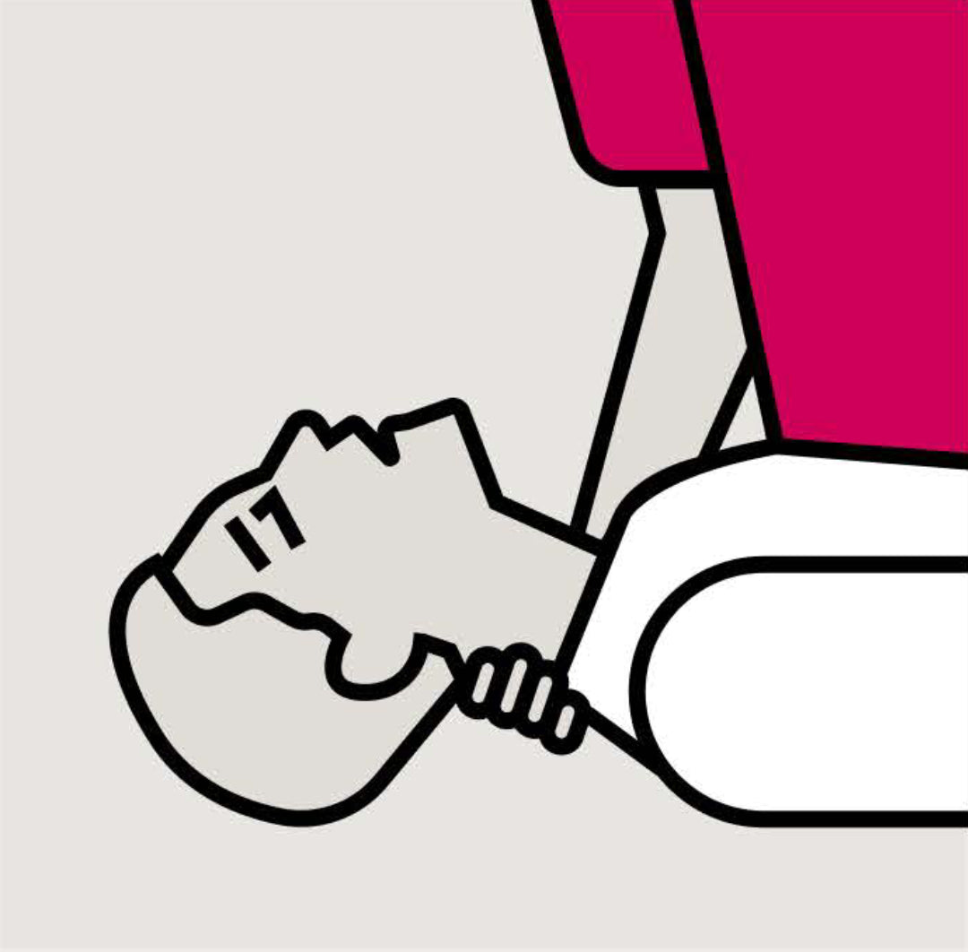 Step 2 of 3 for proper Narcan usage