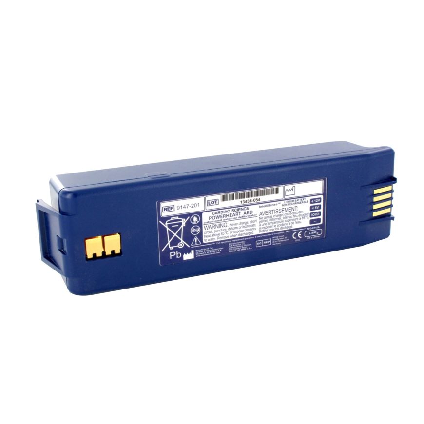 Intelisense Battery (Blue) Powerheart G3 Elite / G3 Plus, G3 TSO / C142A - AED Professionals