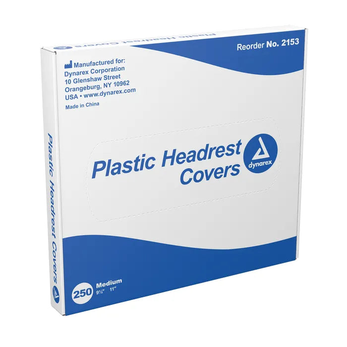 Dynarex Plastic Headrest Covers - Best Oral Care from Dynarex - Shop now at AED Professionals