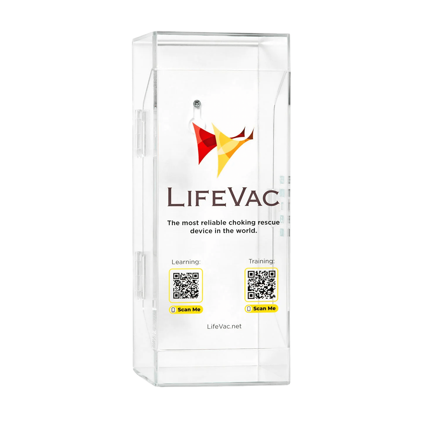 LifeVac Clear Wall Mount Case - AED Professionals