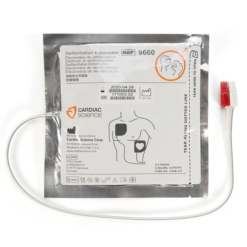Powerheart G3 AED Polarized Adult Defibrillation Pads - AED Professionals