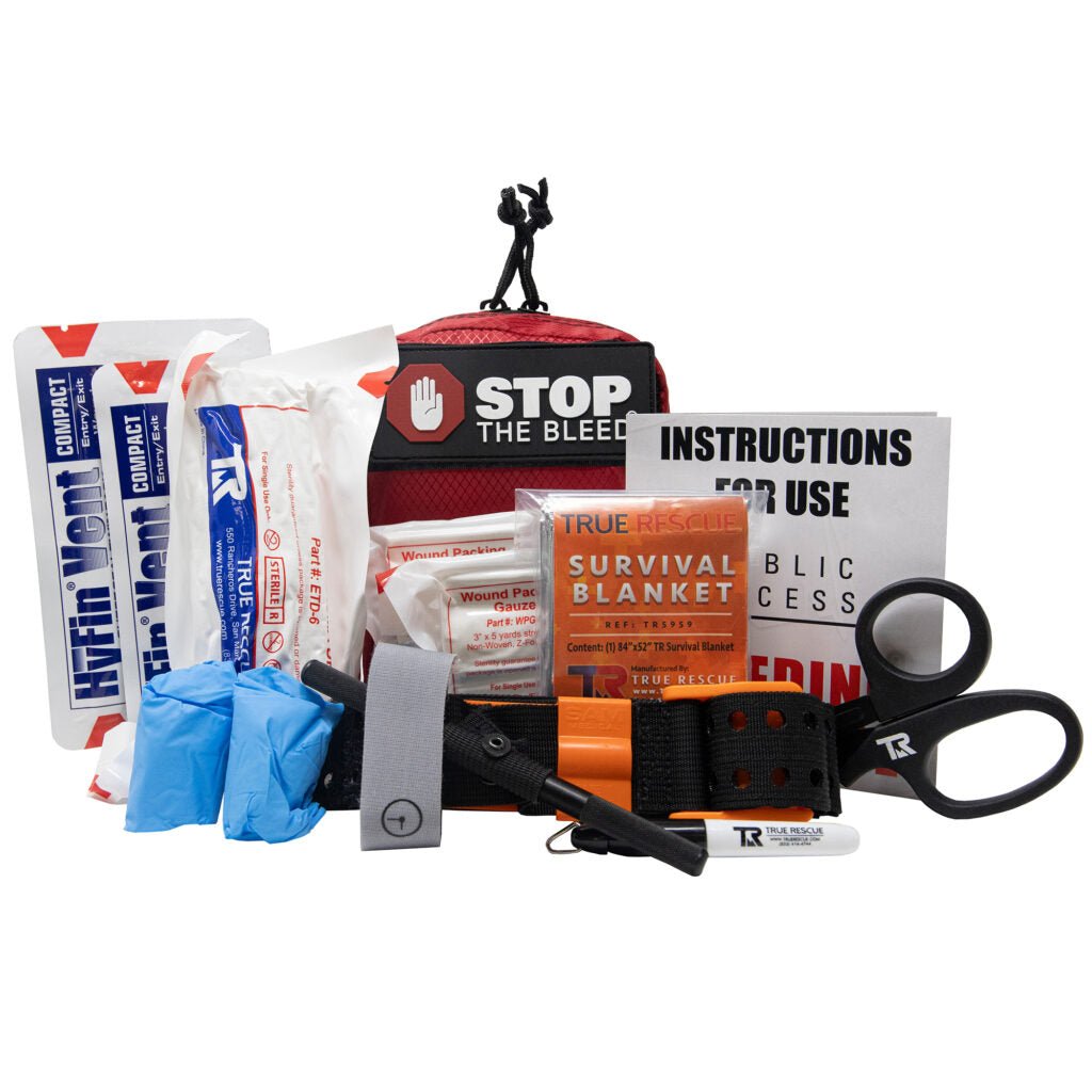 Premium STOP THE BLEED Kit - AED Professionals