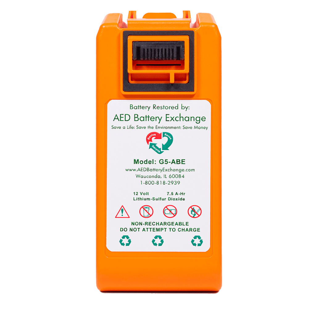 ReCelled Cardiac Science Powerheart G5 AED Battery - AED Professionals