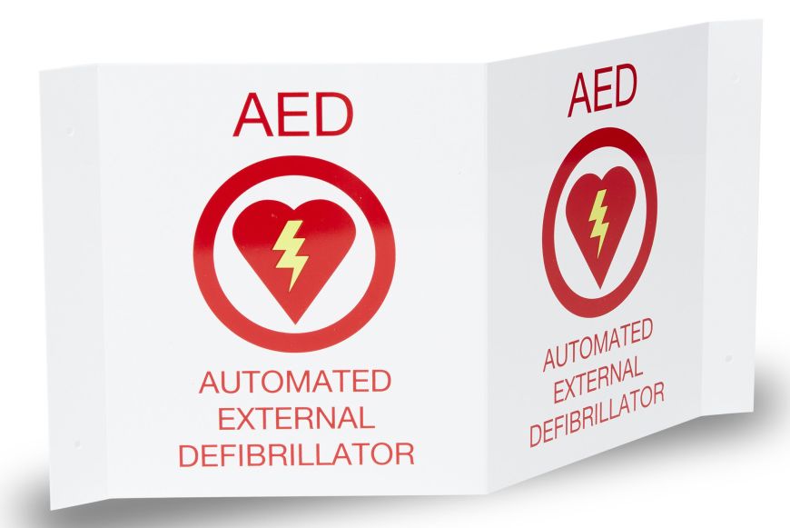 ZOLL AED 3-D Wall Sign - AED Professionals