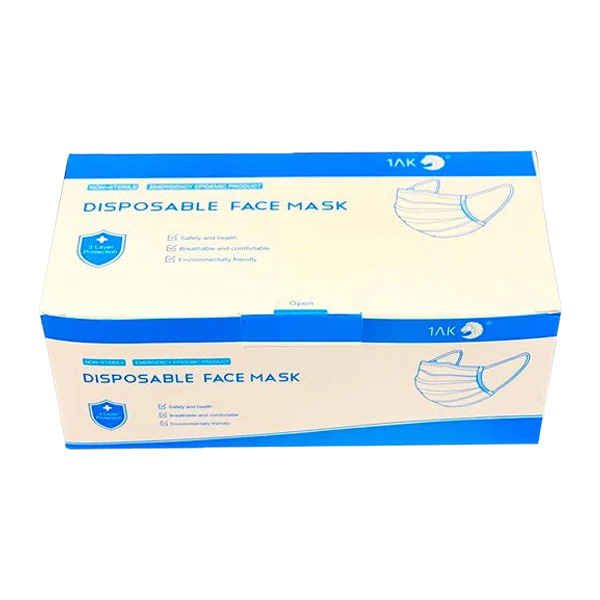ASTM Level 1 Surgical Mask, Blue, 50/Box - Best PPE from AED Professionals - Shop now at AED Professionals