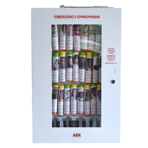 School Nurse's Office 32 Unit Allergy Emergency Supply Cabinet - Best Business & Industrial from AED Professionals - Shop now at AED Professionals