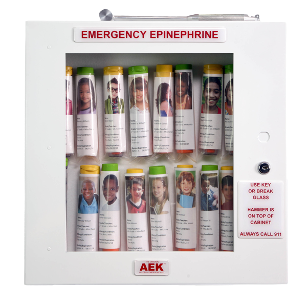 School Nurse's Office 16 Unit Allergy Emergency Supply Cabinet - Best Business & Industrial from AED Professionals - Shop now at AED Professionals
