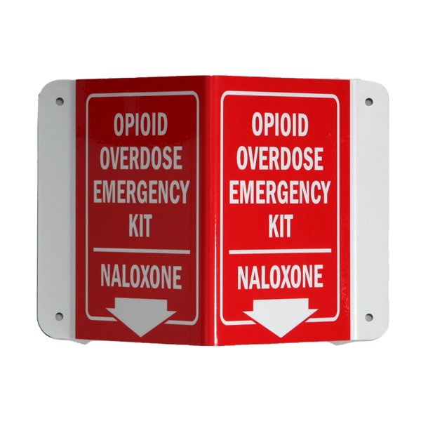 Opioid Overdose Emergency Kit 3D Wall Sign - Best Business & Industrial from AED Professionals - Shop now at AED Professionals