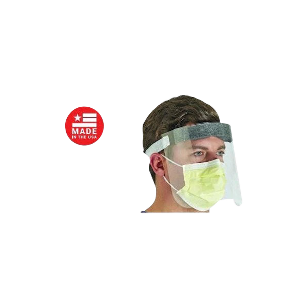 Forehead Strap Face Shield, 100/Pack - Best PPE from AED Professionals - Shop now at AED Professionals