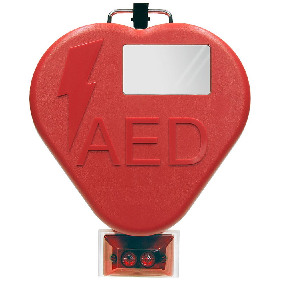 HeartCase™ Outdoor AED Cabinet with Alarm & Strobe - Best Automated External Defibrillators from HeartStation - Shop now at AED Professionals
