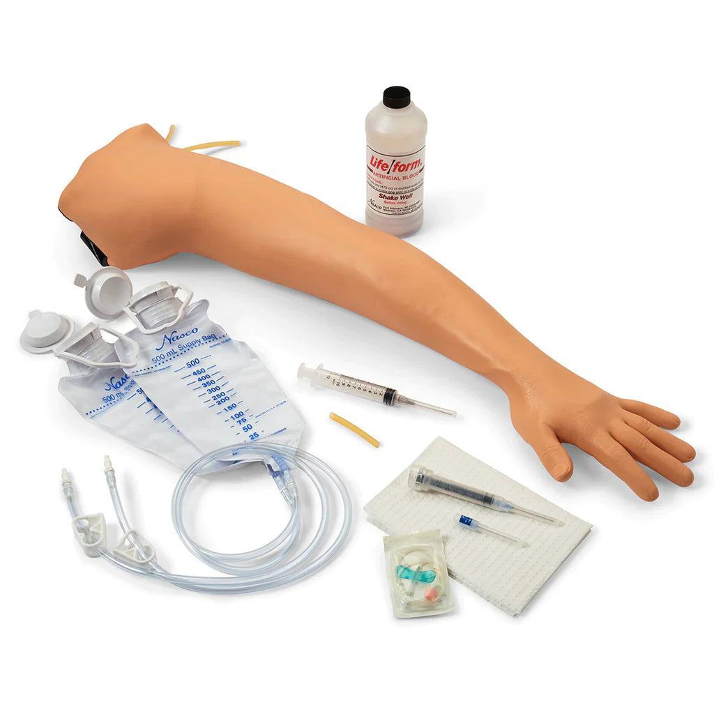 Life/form® Adult Venipuncture and Injection Training Arm - Light - Best Training Supplies from Nasco Healthcare - Shop now at AED Professionals