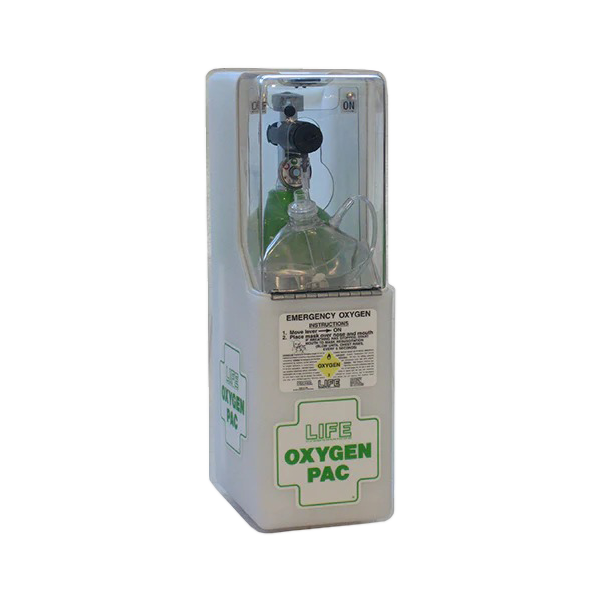 LIFE Emergency Oxygen OxygenPac Wall Mount System - Best Emergency Oxygen from LIFE Corporation - Shop now at AED Professionals