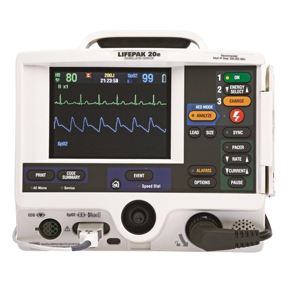 Physio-Control LIFEPAK 20e, Refurbished - Best Manual Defibrillators from Physio-Control/Stryker - Shop now at AED Professionals