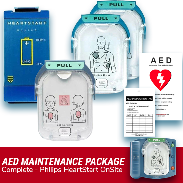 AED Pad and Battery Maintenance Packages – AED Professionals
